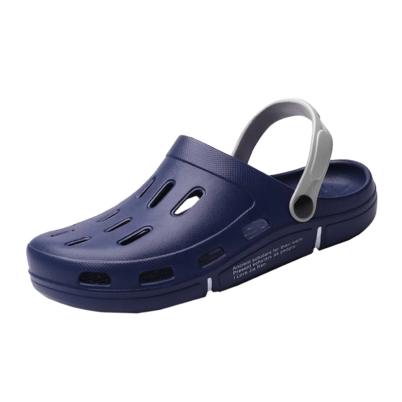 

Menâ€™s Clogs Beach Sandals Rubber Crocse Croks Clog Sandalias Playa Zuecos Hombre Summer Men Shoes Outdoor Slip On Croc Cholas