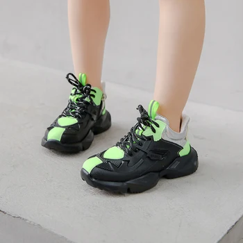 

2020 Kids Luminous Shoes Spring Boys Girls Sports Shoes Breathable Casual Running Shoes Lightweight Soft Bottom Girls Sneakers