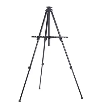 

Folding Tripod Aluminum Alloy Easel Display Stand With Storage Carrying Bag For Indoor Outdoor Art Craft
