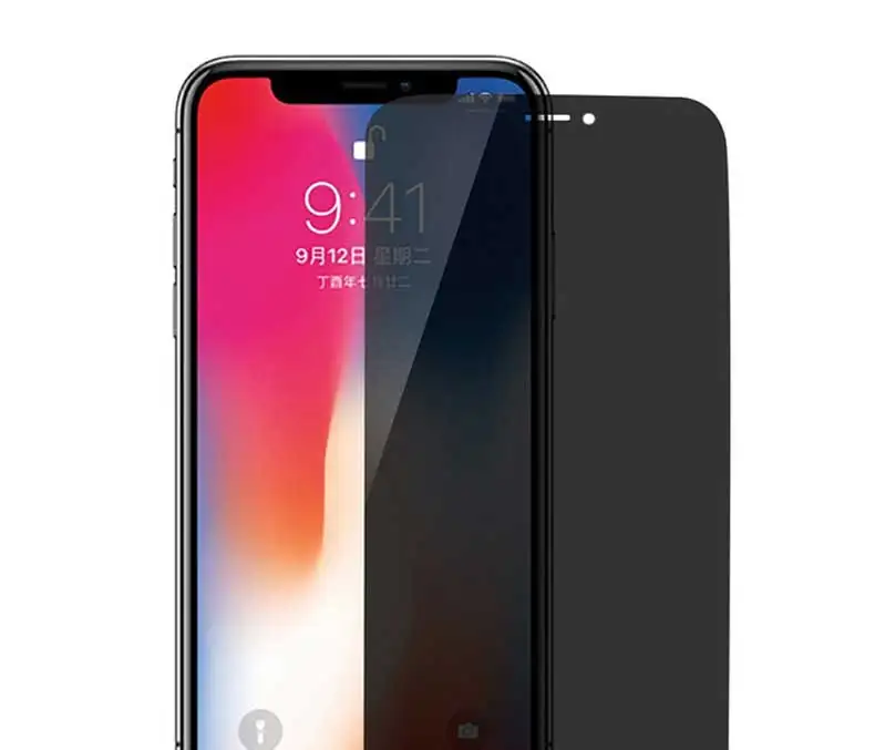Защитная пленка для экрана для iPhone 11 Pro XS MAX XR 5S SE антишпионское закаленное стекло для iPhone 6 6s 7 8 Plus X защитная пленка