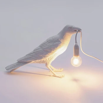 

E12 For Bedroom Corridor Aisle Home Decor Romantic Lucky Bird Indoor LED Wall Lamp Bedside Nordic Style Living Room Post-modern