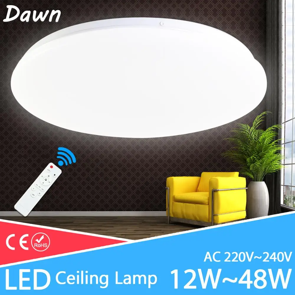 

Modern Ceiling Lamp 48W 36W 24W AC220V 240V led Ceiling Lighting Fixture Bedroom led lamp living room