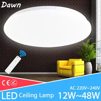 

Modern Downlight 48W 36W 24W AC220V 240V led downlight Fixture Bedroom led lamp living room lights Remote Control