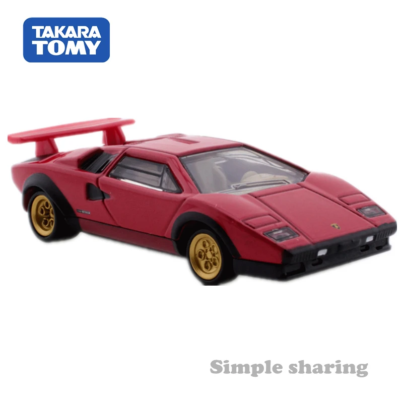 Takara Tomy Tomica Премиум оригинальный Lamborghini Countach LP500S красный 1 : 61 автомобиль детские
