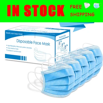 

3 Ply Dispoable Face Mask Anti Mask Mask Disposable Non Woven Mask Anti Saliva