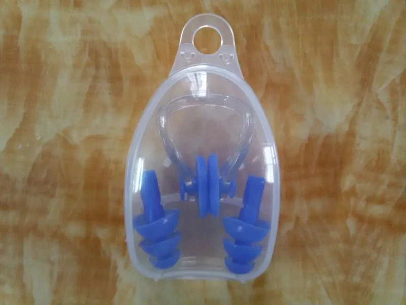 Waterproof Silicone Swimming Ear Plug Nose Clip