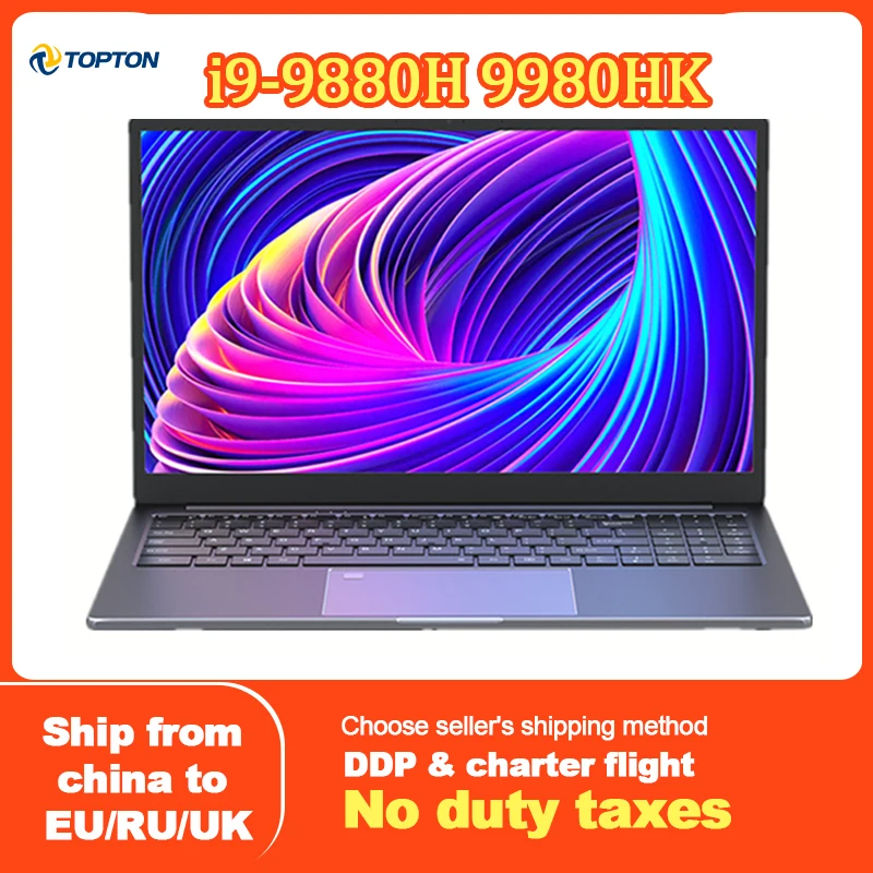 Игровой ноутбук 15 6-дюймовый ультрабук Intel Core i9 6 H i7 9880H макс. 64 Гб DDR4 2 ТБ SSD