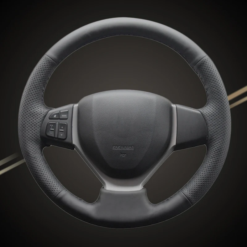 Car Braid On The Steering Wheel Cover For Suzuki Celerio Scross Sx4 2013 2014 Suzuki Vitara
