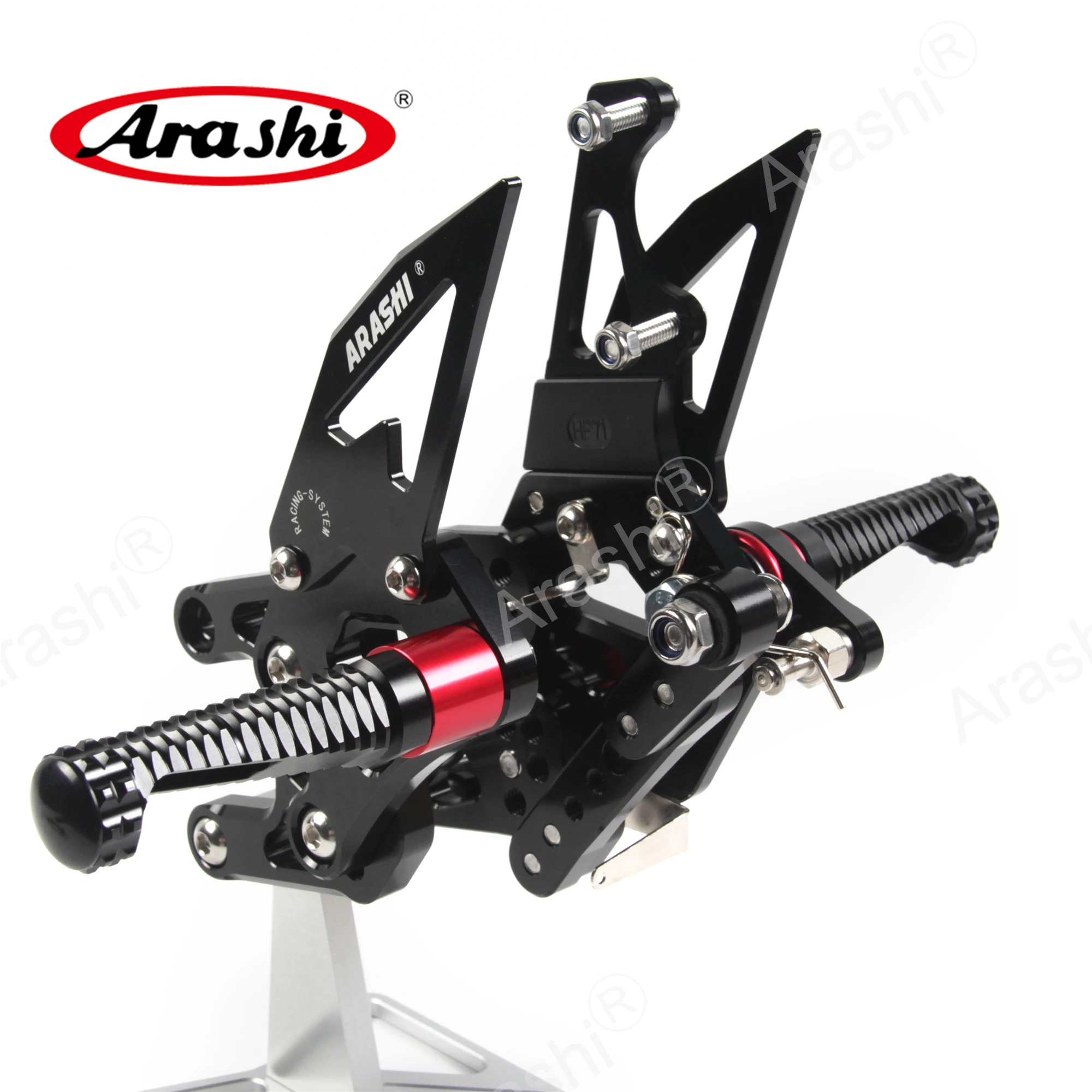 Араши CBR 1000 RR CNC Регулируемая подставка для ног Rearsets HONDA CBR1000RR 2008 2011 2009 2010 1000RR