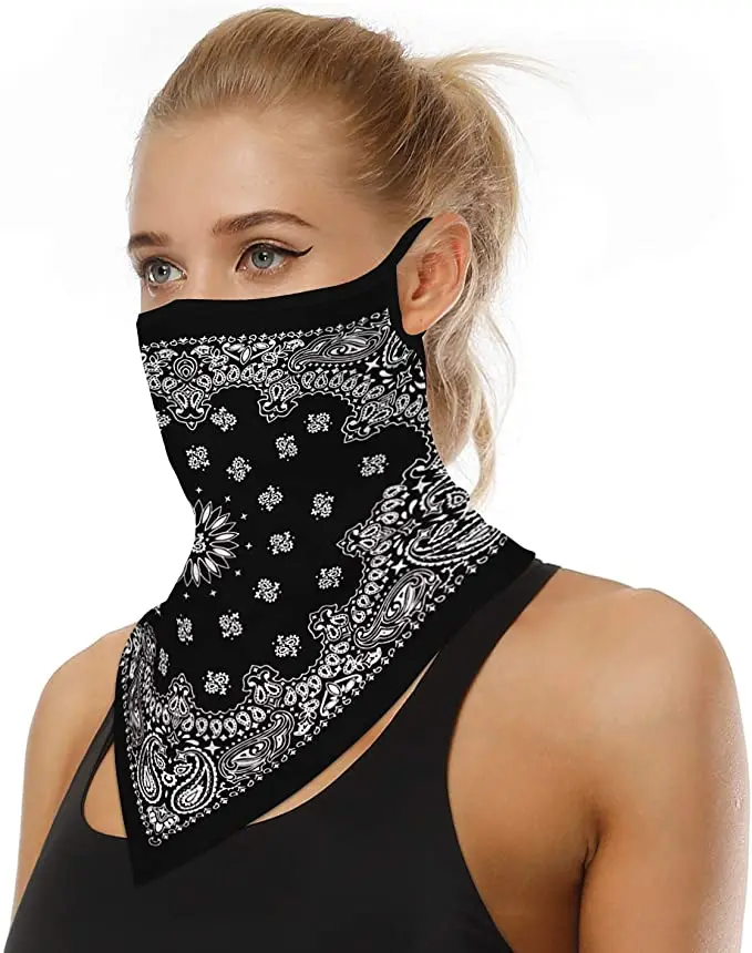 3D Galaxy Print Seamle Balaclava Scarf Neck Warmer Gaiter Half Face Cover Head Bandanas Shield Headband Headwear Men Women |