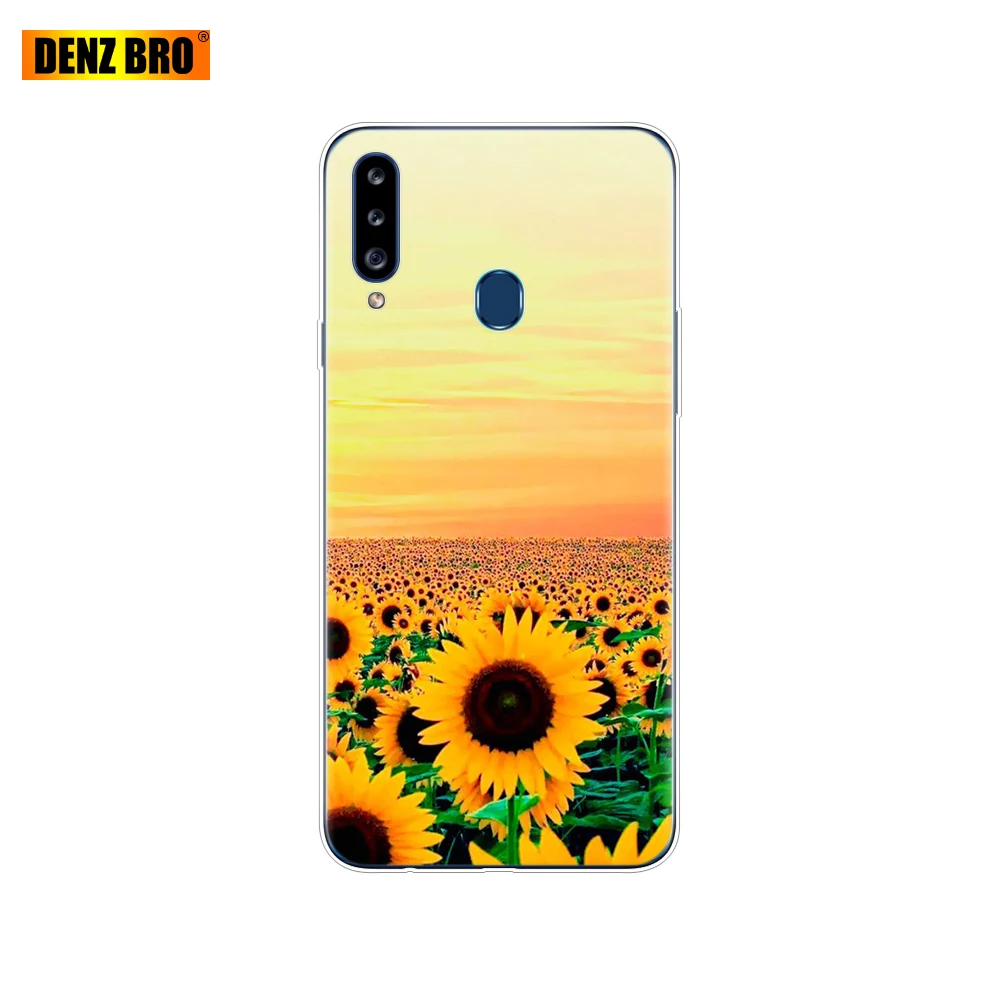 Силиконовый чехол для samsung Galaxy a20s, чехол-бампер для Galaxy a20s, мягкий чехол для телефона из ТПУ для samsung A20s A 20s a207, SM-a207f, чехлы - Цвет: 61690