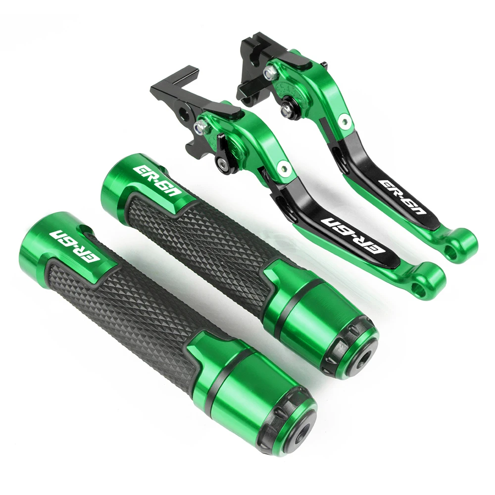 Регулируемая складная ручка рычага сцепления тормоза для Kawasaki ER 6N ER6N 2009 2017 2010 2011