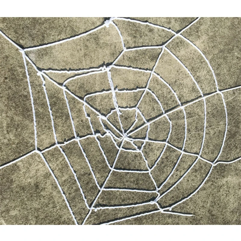 Spider Web 150CM Черный паук Хэллоуин украшение дом с привидениями бутафория Крытый Открытый гигантский 300-900 мм паук Хэллоуин украшение 150 см паук веб - Цвет: Spider Web 150CM