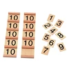 Montessori Kids Toy Baby decimal base Bank Game Set Maths Training for Early Learning Educational Preschool Brinquedos  MAY17_35 3