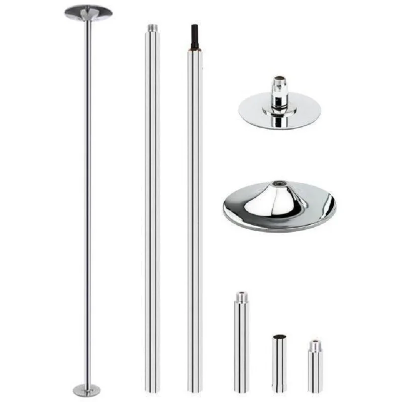 US $159.00 Indoor Dancing Tube Pole Dancing Pole Rotating Fixed Fitness Room Pole Dancing Pole Disc Comes Standard With Silver