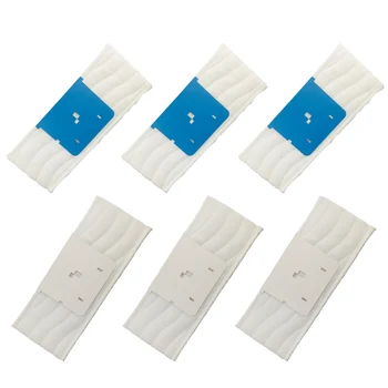 

6 PCS Dry/Wet Disposable Mop Suitable for Replacement of Irobot Braava Jet M6 (6110) ligent Cleaning Robot Accessories