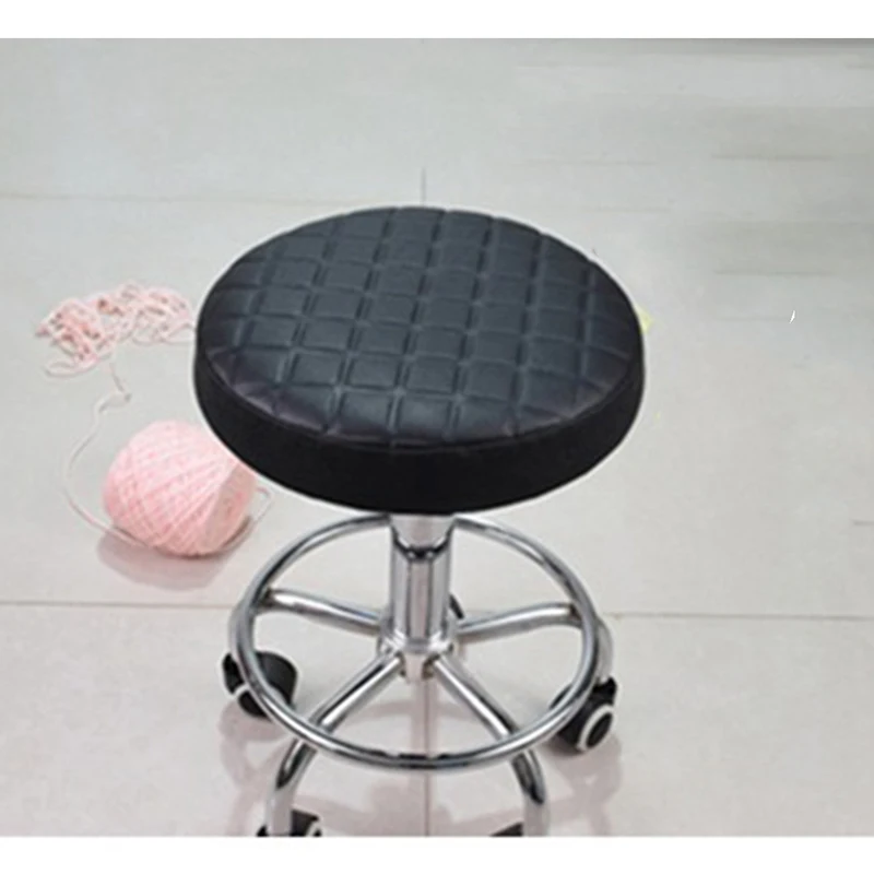 Чехол для стула круглый клетчатый 5 цветов|chair cover|stool coverstool seat covers |