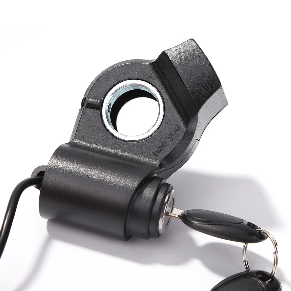 Serrure D'allumage Pour Scooter électrique KUGOO M4 Pro - Cylindre De Remplacement Avec 2 Clés - Matière ABS