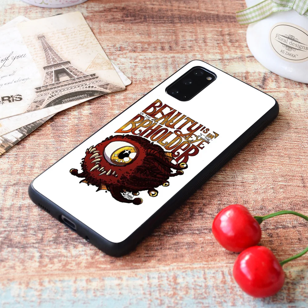 Чехол для Samsung Galaxy Beauty is in the Eye of Beholder Soft TPU border | Мобильные телефоны и аксессуары