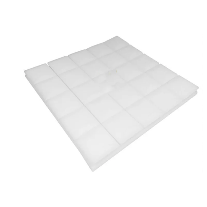 white 8 цветов, 4 шт., 50x50x5 см, студийная акустическая Звукоизоляционная пена, Звукопоглощающая Панель, плитка, клиновидная Защитная губка - Цвет: white