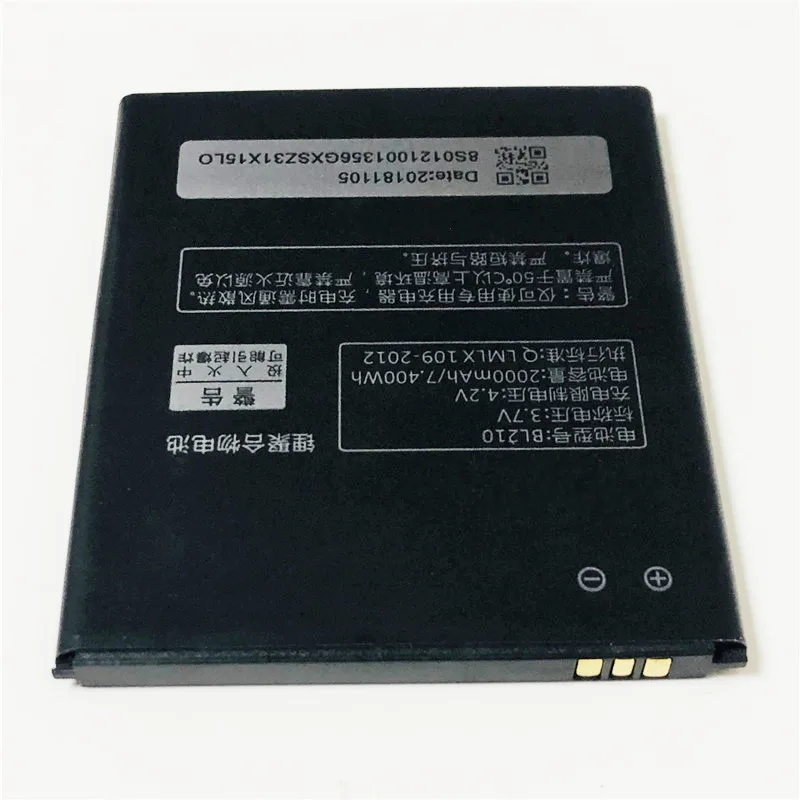 Аккумулятор 3 7 в 2000 мАч BL210 для Lenovo A606 S650 S820 A536 A656 A658T A750e A766 A770e A828t S658t S820e|a536 battery|battery
