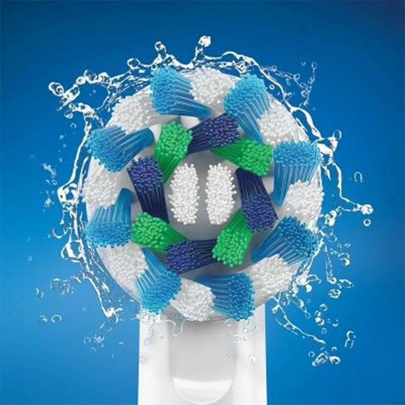 Pаспродажа 3 шт + 4 подарочные насадки сменные насадки для зубной щетки OralB EB50