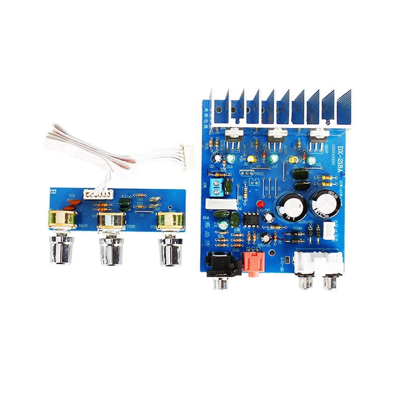 TDA2030A 30W+30W Hifi Stereo Audio Power Amplifier Board 15WX2 Treble Bass Amp