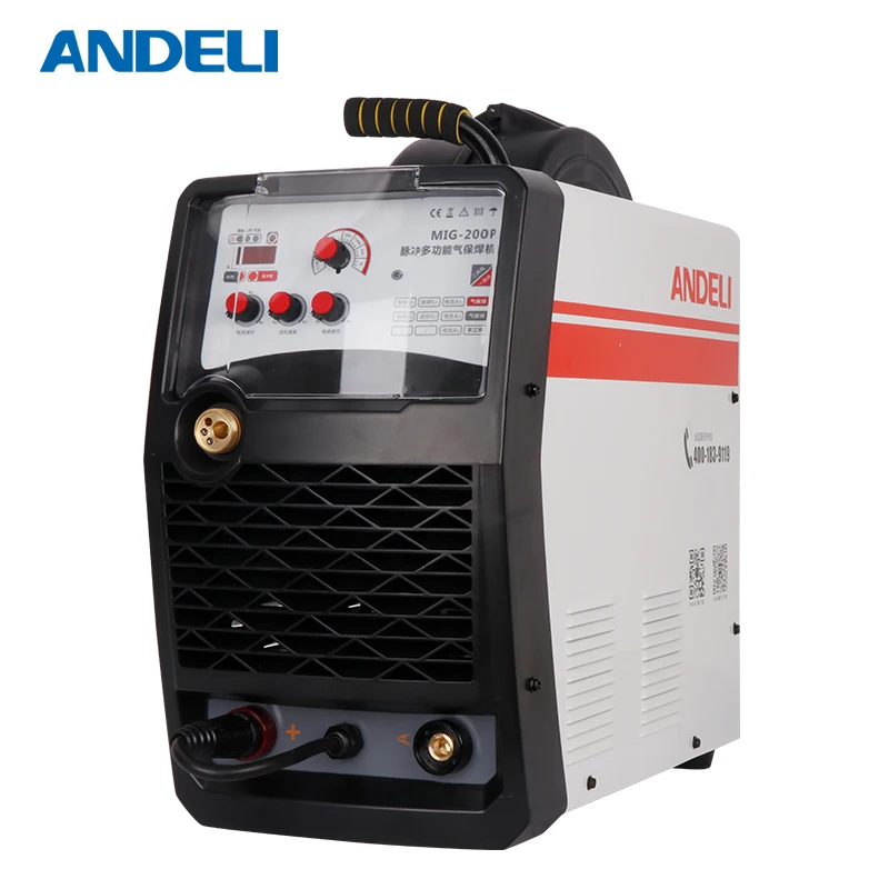 Andeli Mig200p Pulse Mig Welding Machine Mig/mma Multifunction