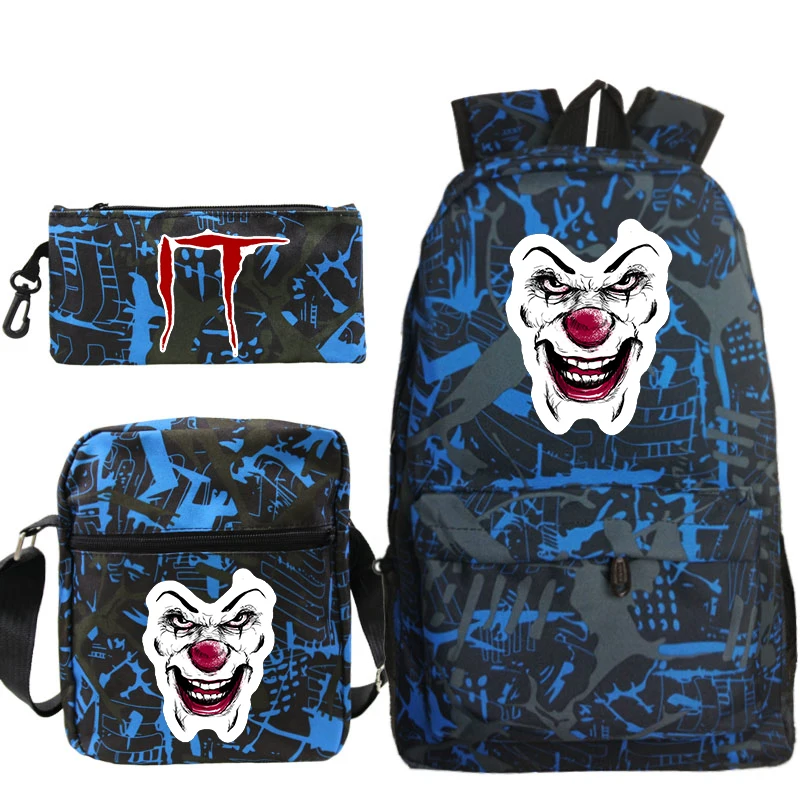Это глава два Mochilas героя из мультфильма для мальчиков и девочек, школьные рюкзаки, сумки для путешествий Bolsa Escolar с Crossbody сумка пеналы для ручек Sac A Dos - Цвет: Mochilas Escolar 3