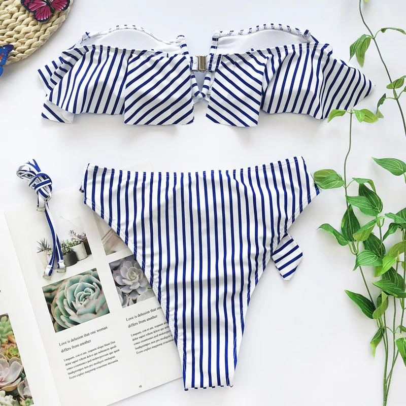 Two Piece Swimsuit Brazilian Bikini Push Up Swimwear Women Swimming Suit for Women High Waisted Bathing Suits Bikinis Mujer