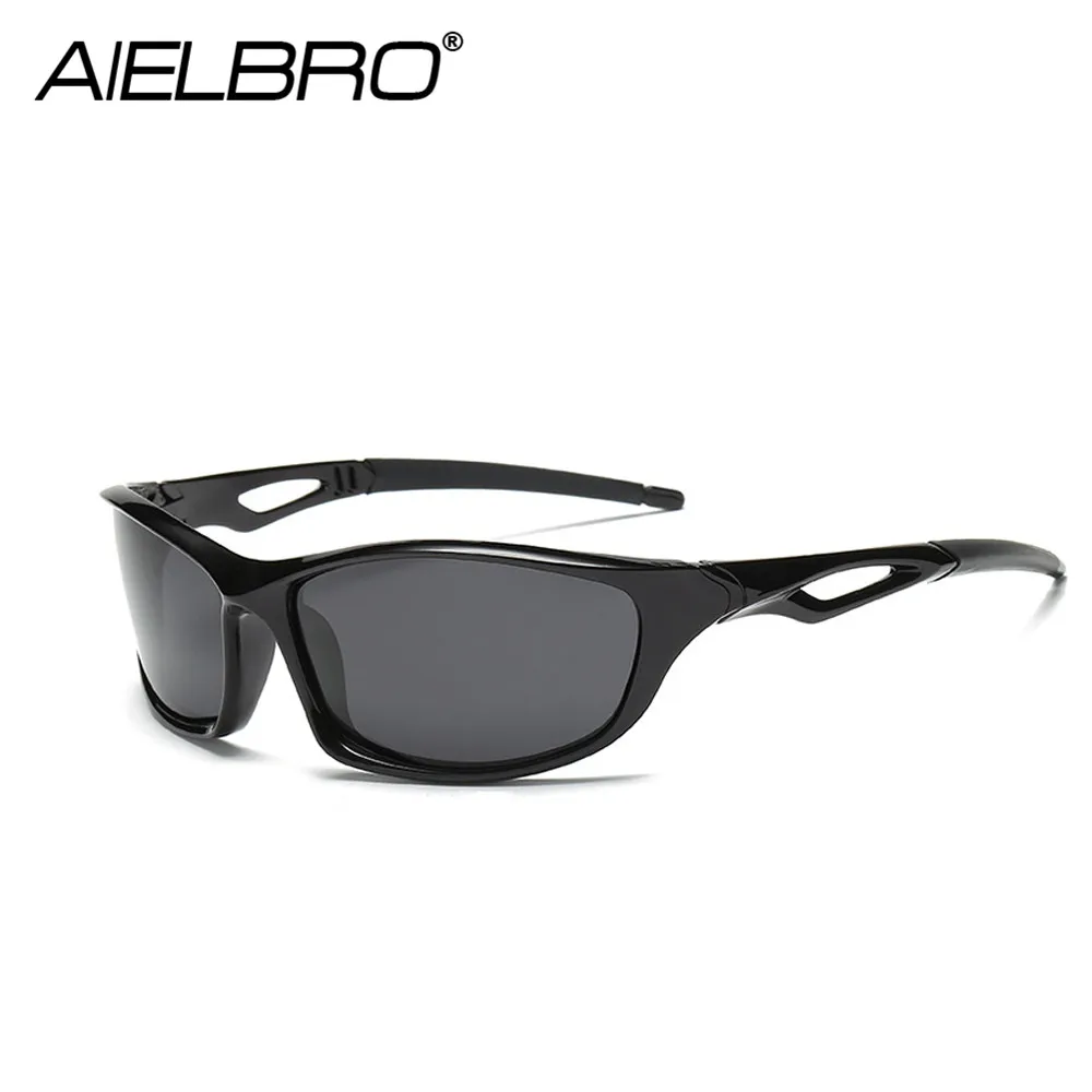AIELBRO поляризационные солнцезащитные очки для велоспорта, рыбалки, пешего туризма, Gafas-Ciclismo, спортивные велосипедные очки, очки для вождения велосипеда, солнцезащитные очки