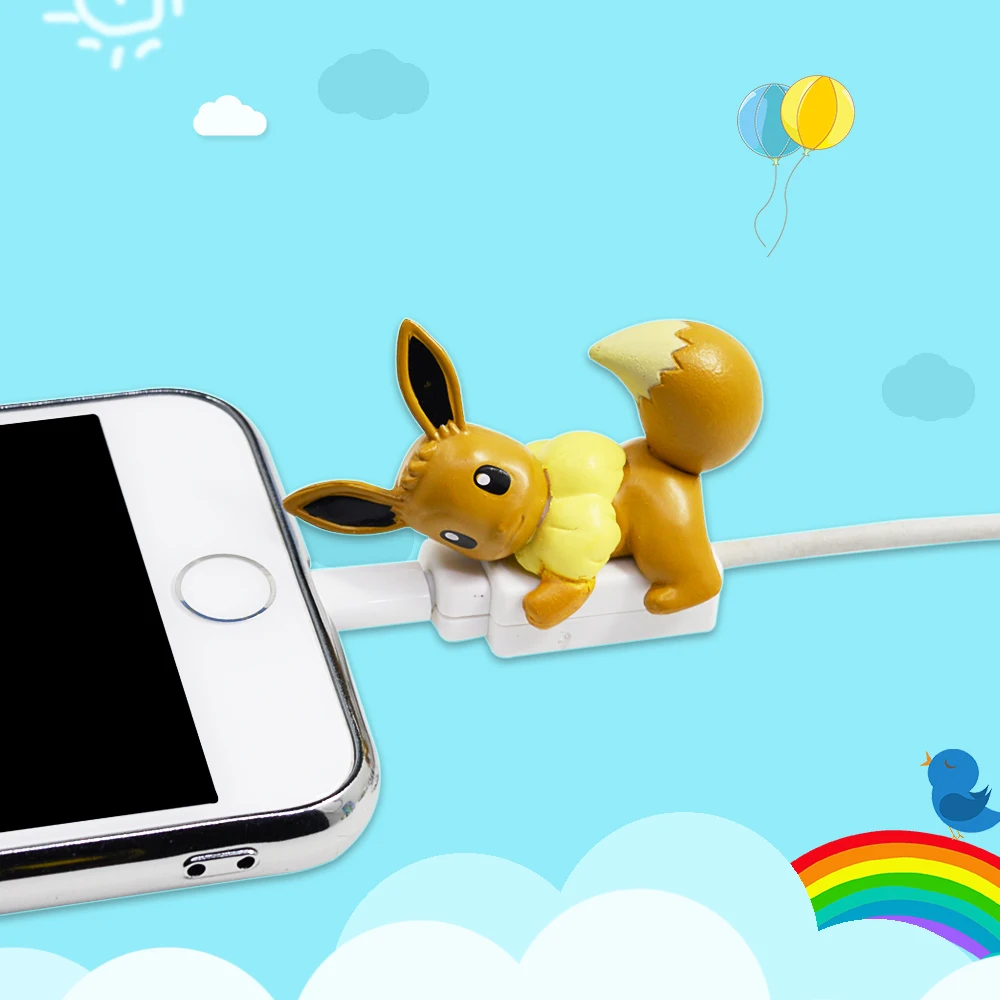 CHIPAL мультфильм животных кабель протектор для iPhone 7 8 Plus X XR XS Max USB зарядное устройство провода моталки укуса шнур Органайзер держатель телефона