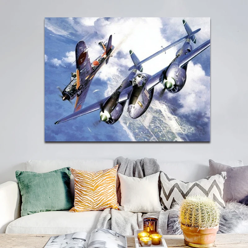 Поделки раскрашивания картины по номерам с военной aircraftpicture Рисование рельефа живопись по номерам Обрамленный дом