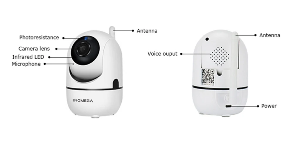 INQMEGA 1080P Беспроводная ip-камера, облачная Wifi камера, интеллектуальное автоматическое отслеживание, безопасность дома, CCTV сеть