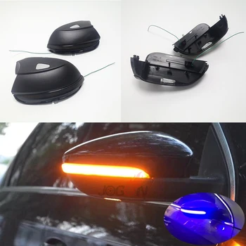 

LED Dynamic Turn Signal Light Side Mirror Sequential Indicator For Volkswagen VW Passat B7 CC Scirocco Jetta MK6 EOS Beetle R