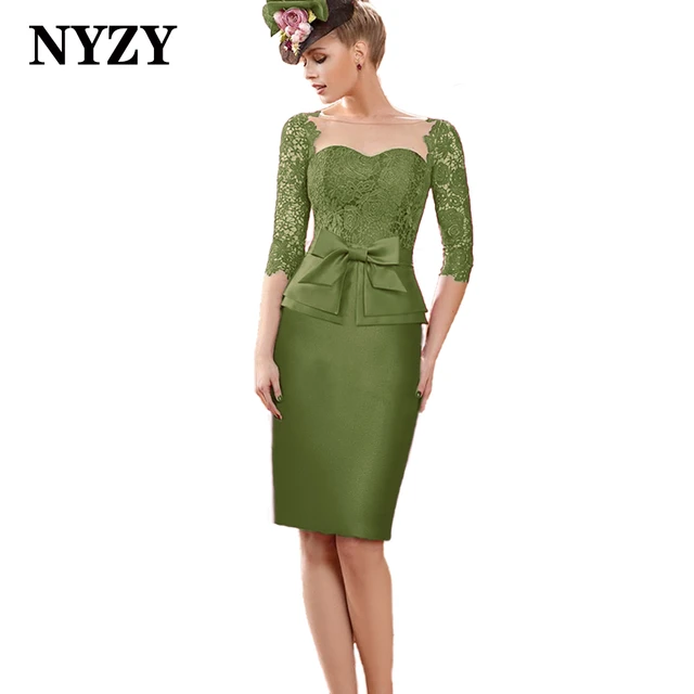 olive green mother of the bride dresses