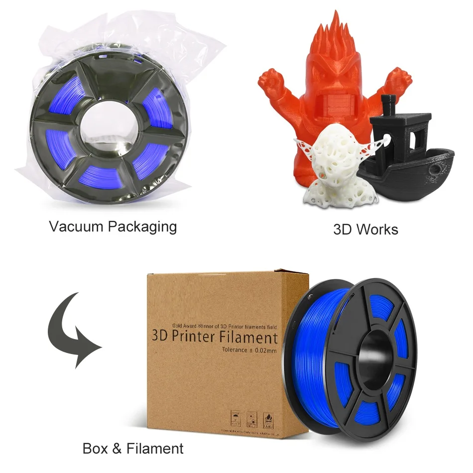 PETG синий нити допуск +/ 0 02 мм 1 кг 2.2lbs 3D принтеры s катушки 75 Новый поддерживаем