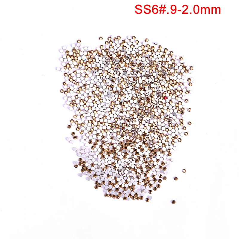 1Bag Fix Rhinestones For Nail Art Decoration Shoes And Dancing Decoration Super Glitter Flatback Multicolor Non Hot