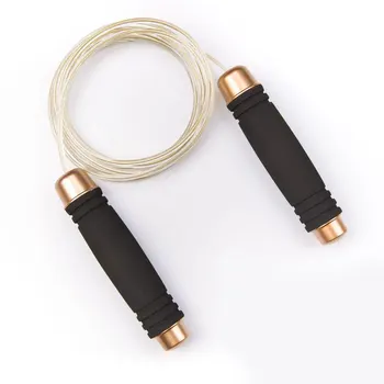 Jump Rope Skipping Ropes Gym Fitness Training Equipment Weighted Fast Speed Steel Wire Kid Adult