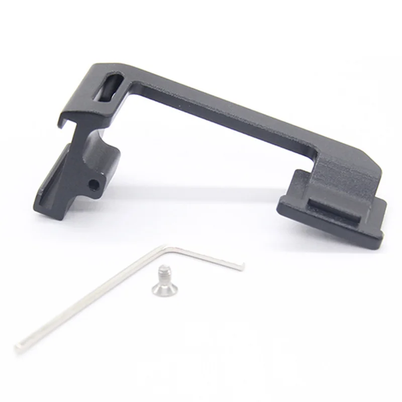 Aluminum Alloy Micro-phone Extended Cold Boot Bracket Repositioning Board Expansion Suitable For Sony A6400 A6300 A6500 Camera V
