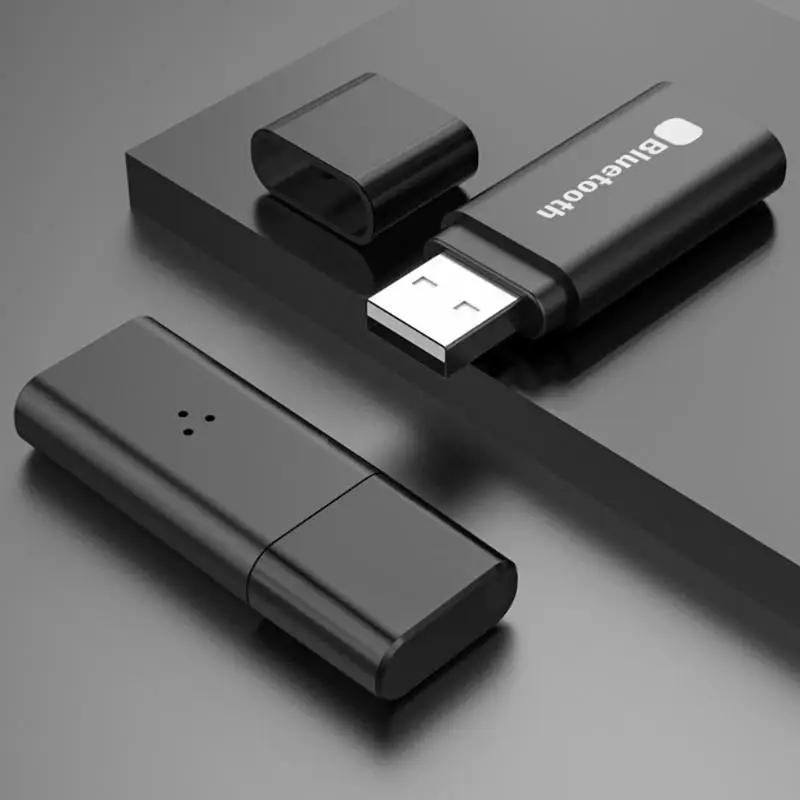 2 в 1 беспроводной Bluetooth 5,0 передатчик приемник 100 Мбит/с USB 3,5 мм Jack аудио адаптер Бытовая и офисная техника