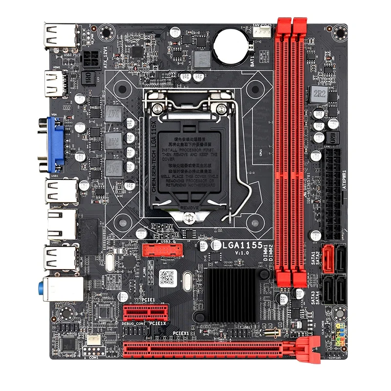 

B75M Motherboard LGA1155 M-ATX USB3.0 SATA3.0 16GB DDR3 RAM Memory Support for Intel Core I7 I5 I3 CPU