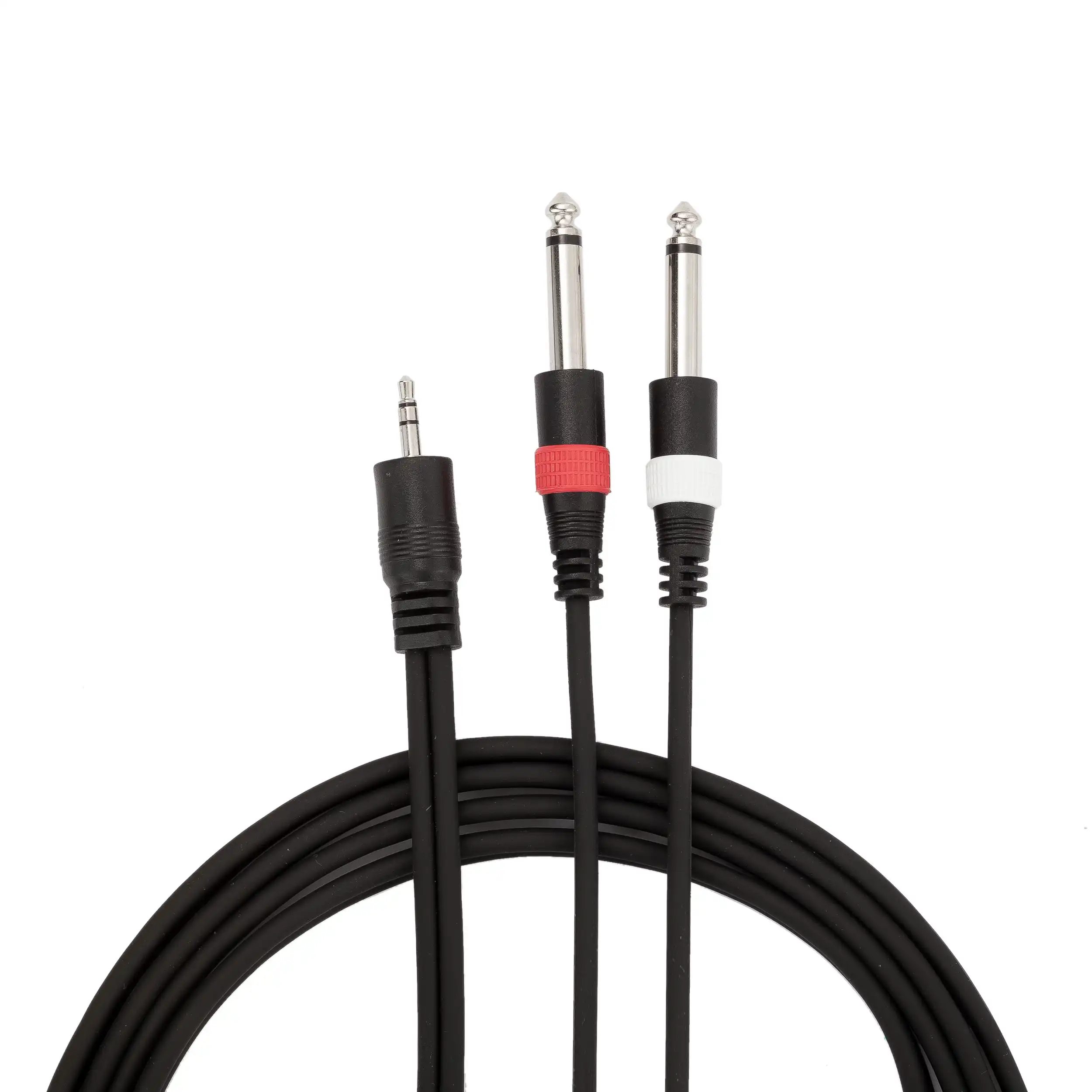 Replacement Audio Cable for 5.1 Channel Logitech Computer Speakers 3.5mm 1/8 TRS plug male to