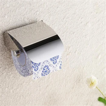 

Toilet Paper Holder Hanging Traceless Practical Wall Mounted Toilet Paper Holder Bathroom Tissue Holder For Toilet Bathroom