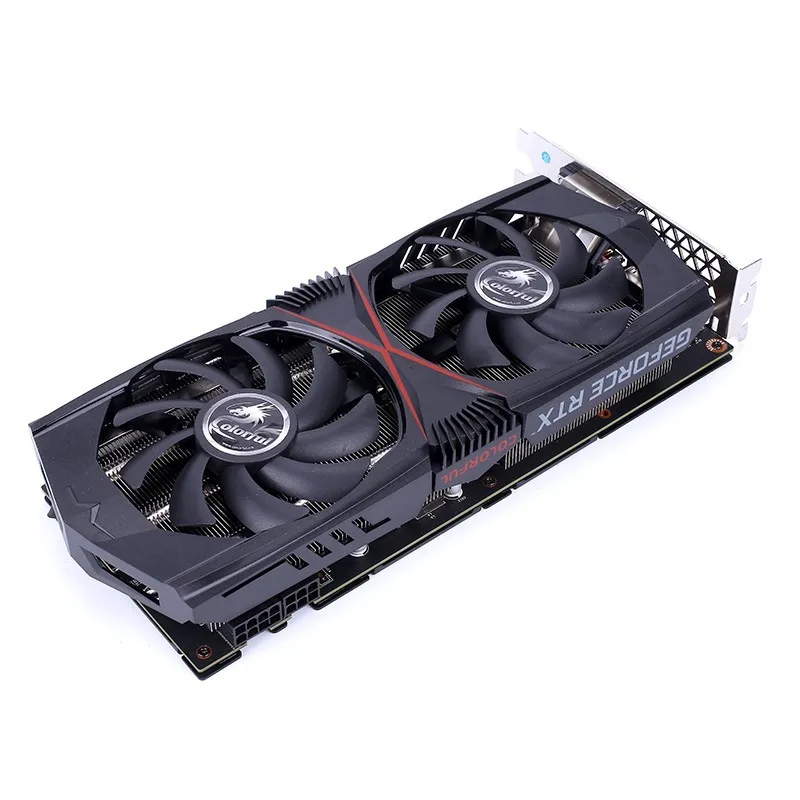 Красочные GeForce RTX 2060 SUPER 8G GDDR6 2* DP+ HDMI+ DVI