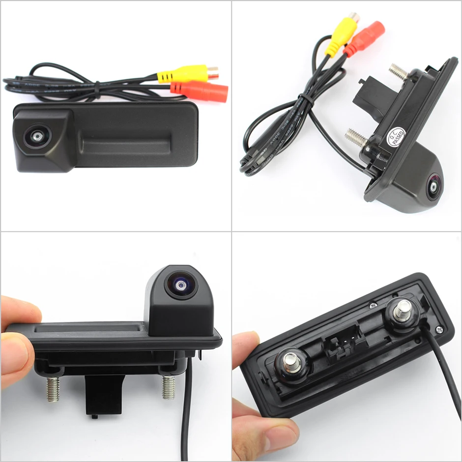 그린이 170 °   VW Skoda Octavia A5 A7 3 뛰어난 신속한 Yeti Fabia 2 Roomster Audi A1 A3 A4 자동차 용 1080P 차량 후면보기 카메라