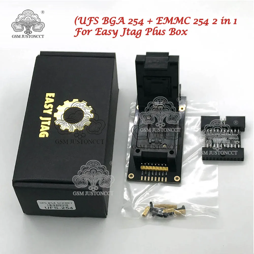 2026 오리지널 Z3x 이지 JTAG 플러스 박스 세트 UFS BGA 254 어댑터 (전자제품 수리 및 업그레이드용)