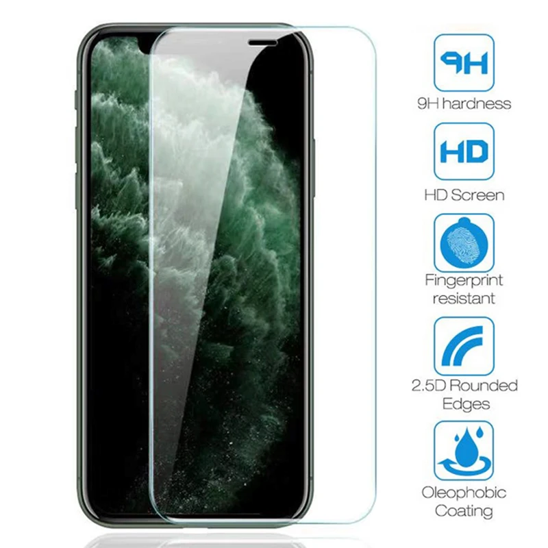 Vetro Temperato Per Il Iphone Xs Max Xr X 5C 5 4S 5Se 4 4S Duro Di Protezione Dello Schermo Della Protezione Della Protezione Pellicola Per Iphone X 6