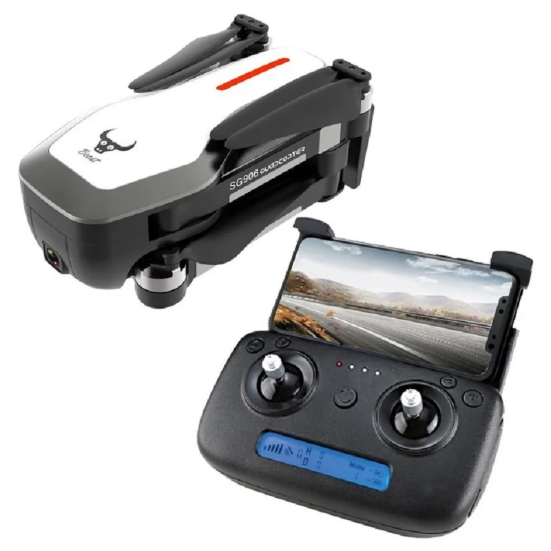 ZLRC Beast SG906 5G Wifi gps FPV Дрон с камерой 4K регулируемый угол камеры Дрон gps и сумка высокого качества - Цвет: 2 battery