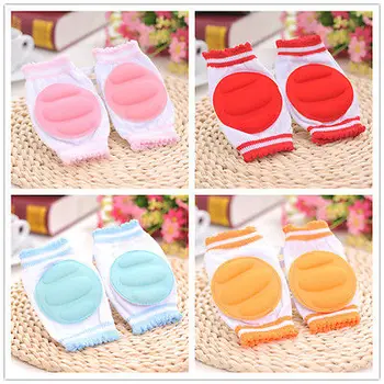 

Stylish 1 Pair Infants Baby Knee Pads Leg Toddlers Protector Kids Elbow Cushion